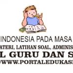 Latihan Soal Indonesia pada Masa Orde Baru