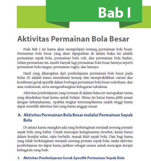 Materi PJOK Kelas 9 Sepak Bola - Portal Edukasi