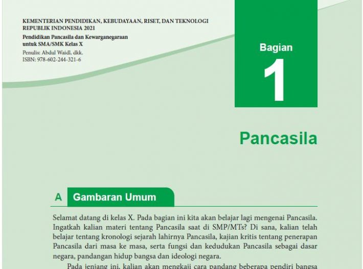 Rangkuman Materi Ppkn Kelas 10 Bab 1 Kurikulum Merdeka Portal Edukasi