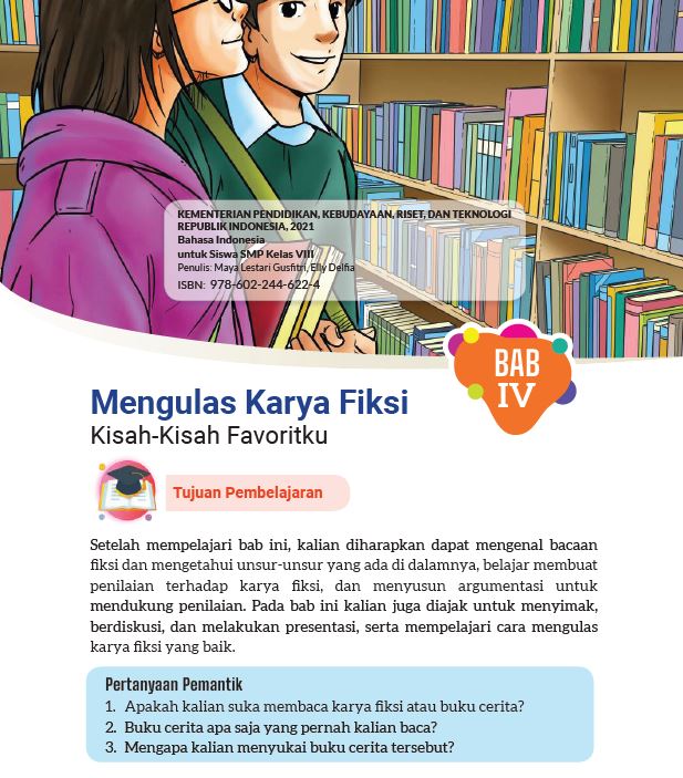 Bahasa Indonesia Kelas 8 Bab 4 Kurikulum Merdeka - Portal Edukasi